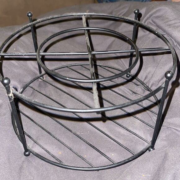 Pier1 imports China set, with stand and 4 original cups. - Picture 4 of 4